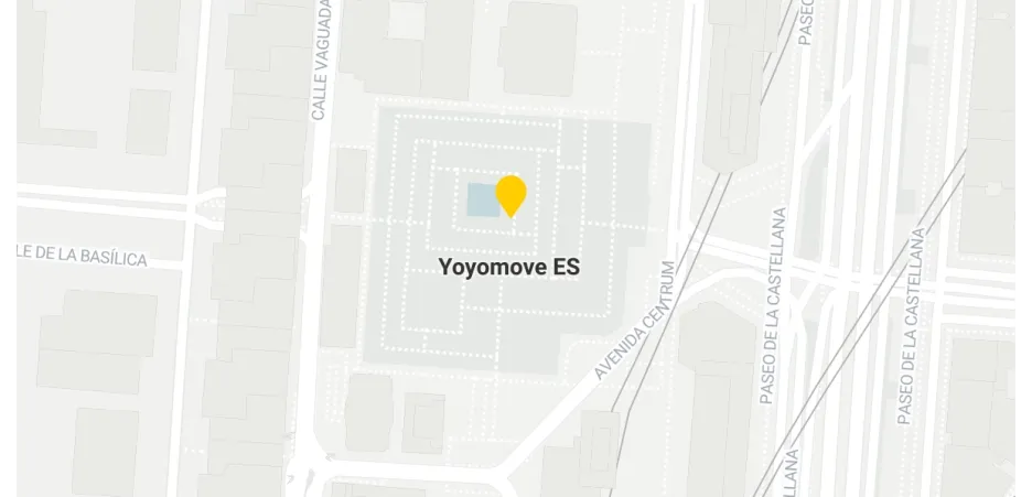 Yoyomove ES map yoyomove ES madrid picasso
